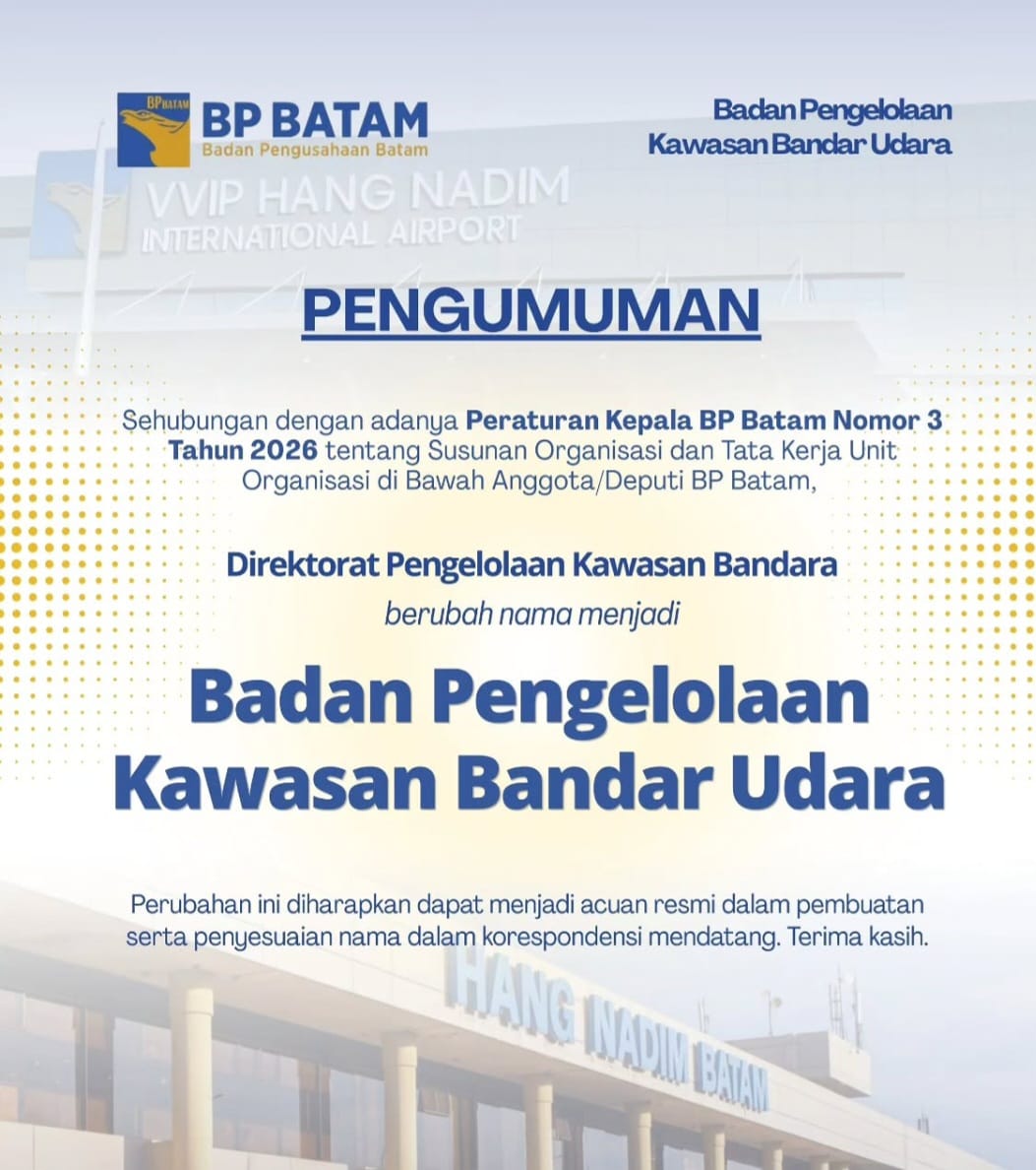 Pengumuman Perubahan Organisasi DPKB